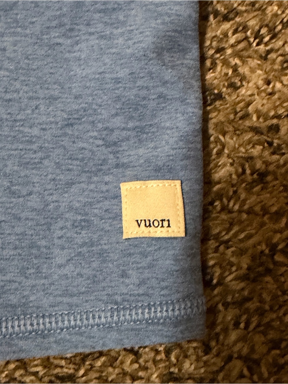 Vuori Elevation Isle Blue Heather Set - Picture 3 of 6